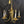 Load image into Gallery viewer, Vintage Brass 5- Light Chandelier Candelabra-Style GA21157
