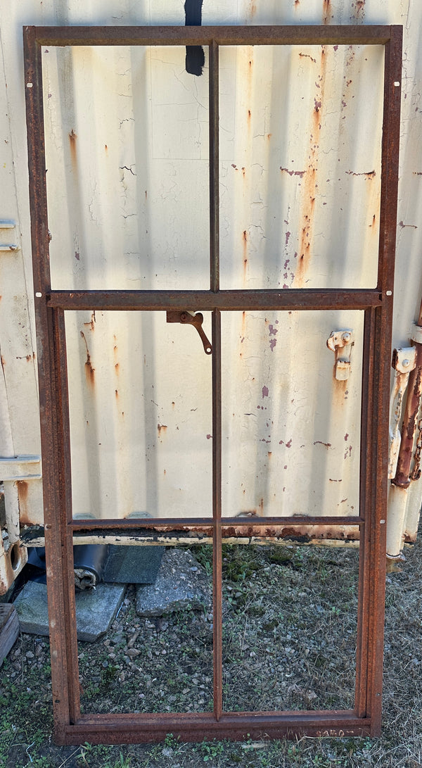 6-Pane Steel Casement Window w/ Swing Out GA20354