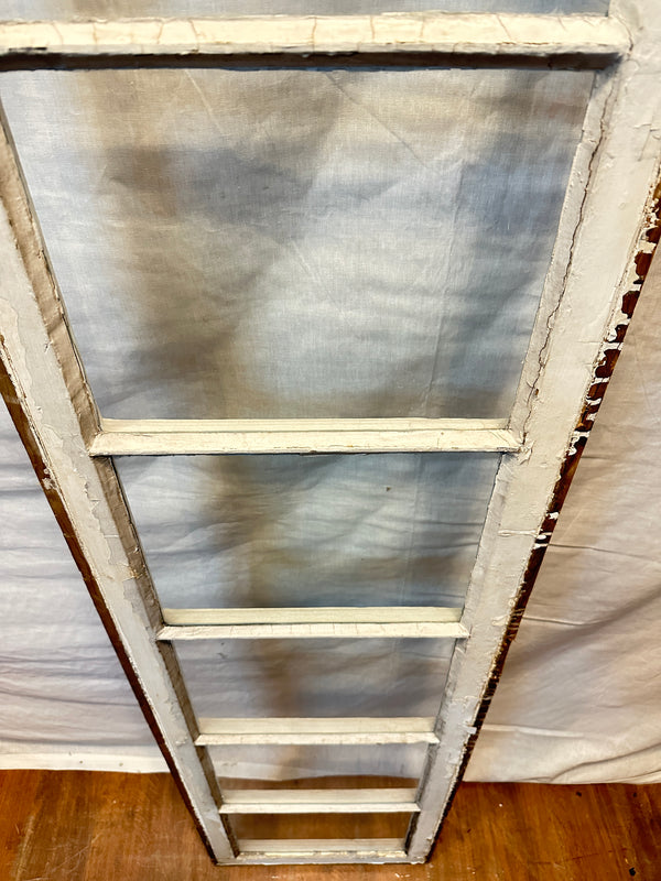 8-Ft Long / 9-Pane Transom Window w/ Wavy Glass GA20435