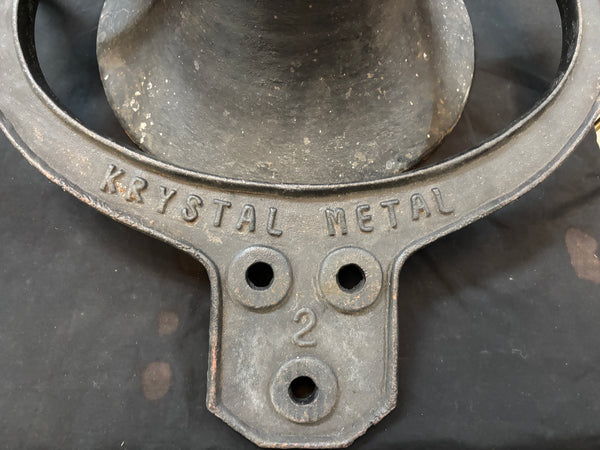 Krystal Metal Cast Iron Dinner Bell GA21505