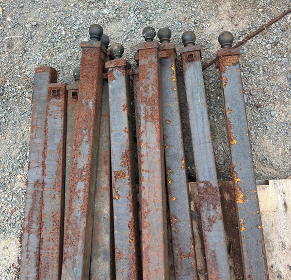 Cast Iron Newel Posts (12 Available) GA21640
