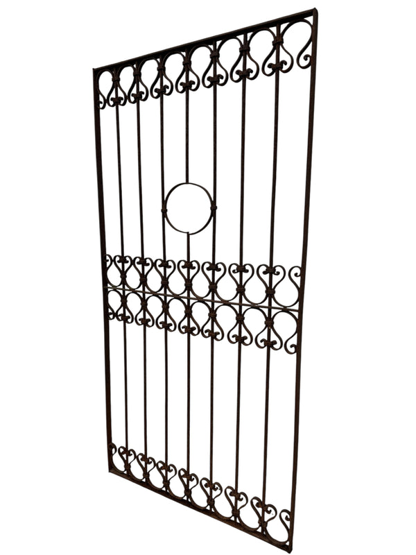 Antique Wrought Iron 75"+ Tall Gate GA20741