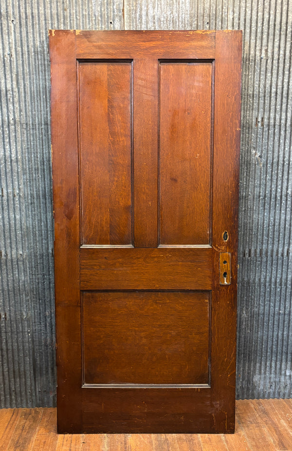 3-Panel Wooden Door GA21463