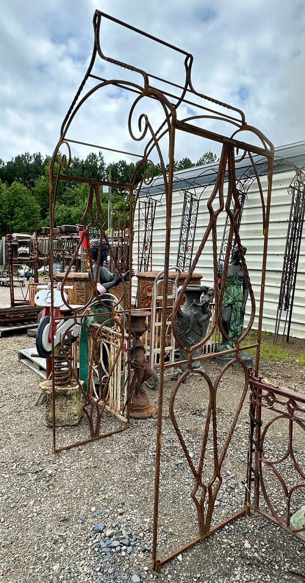 8 Ft Wrought Iron Arbor GA20242
