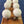 Load image into Gallery viewer, Vintage Set of 16 White Round Porcelain &amp; Brass Knobs w/ Screws GS00668
