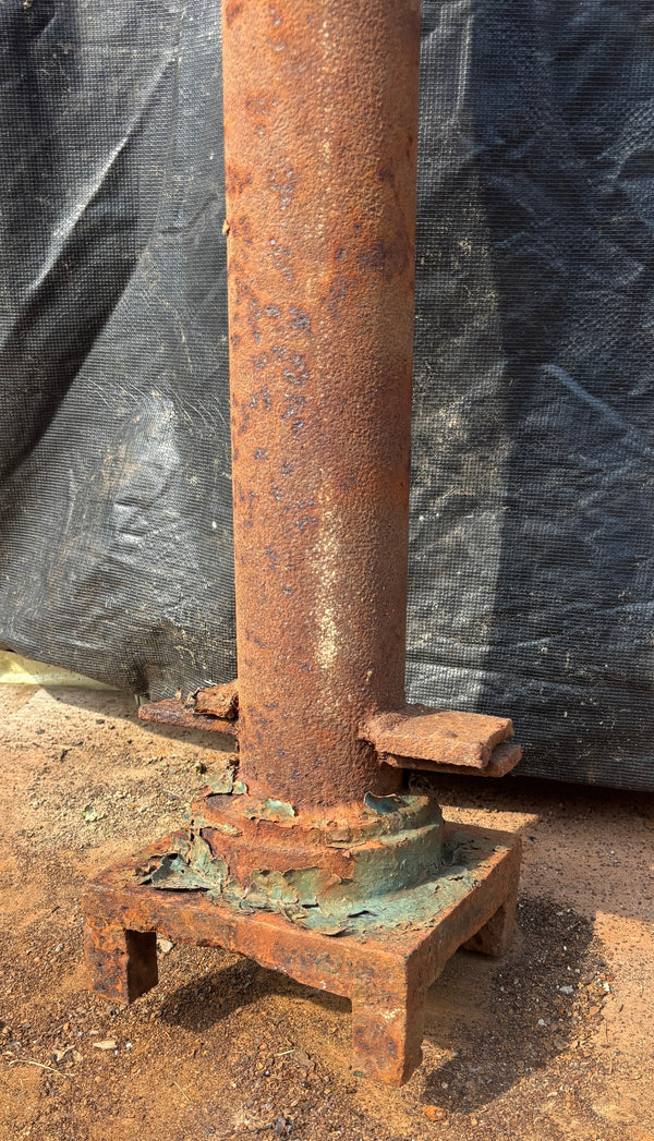 Pair of Cast Iron Newel Posts GA21585