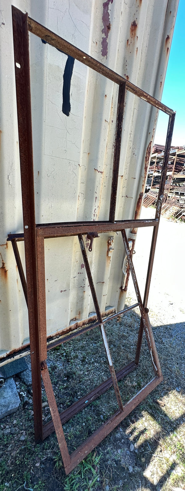 6-Pane Steel Casement Window w/ Swing Out GA20354