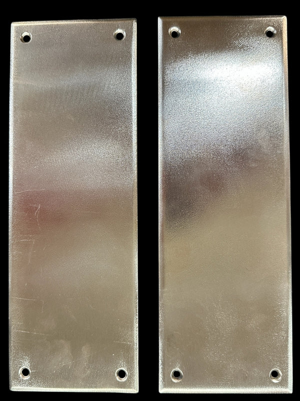 Pair of Red Brass Door Push Plates GA20780