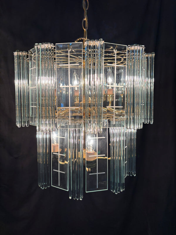 Front Foyer Mid-Century Swag Lamp GA21149