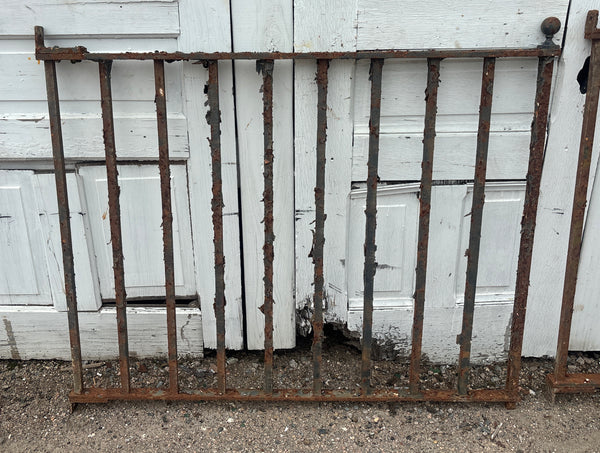 7.5 Feet of Wrought Iron Porch Railings GA21282