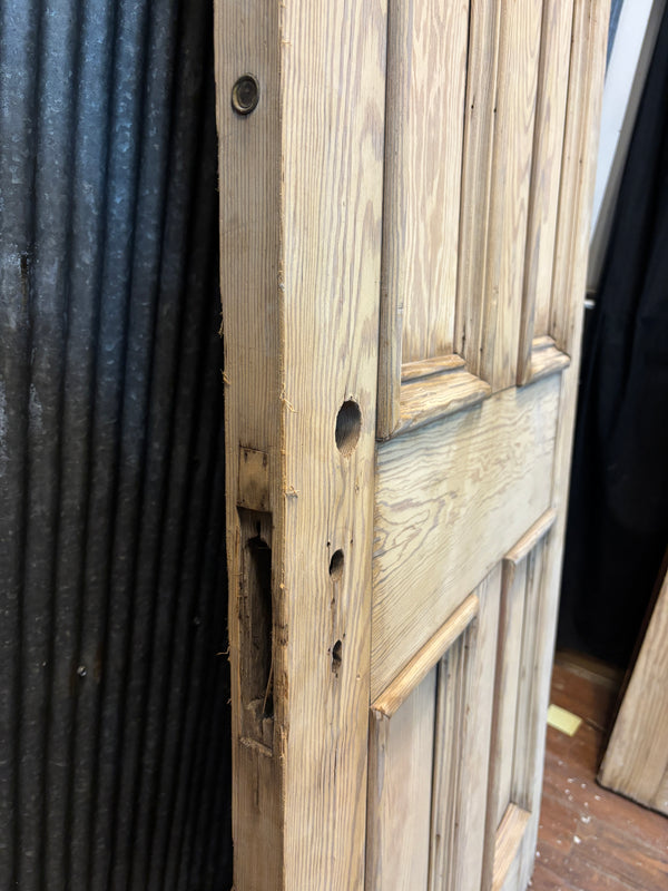 Heart Pine 4-Panel Door GA21432