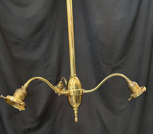 3-Light Brass Chandelier GA21410
