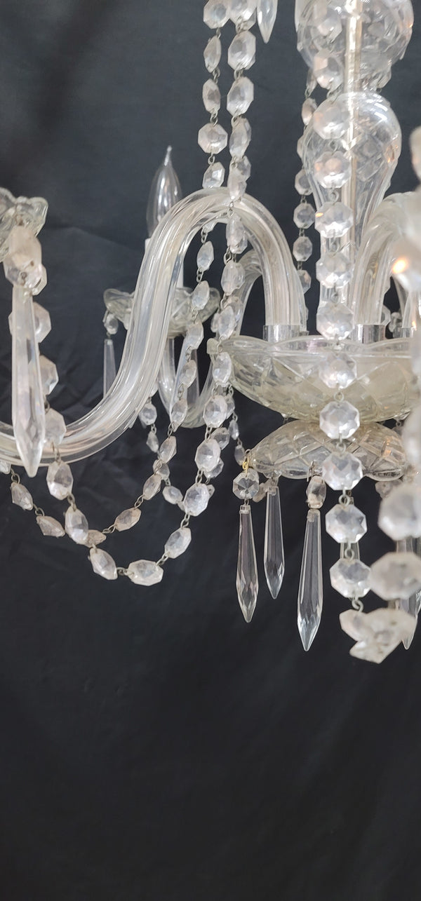 5 Light Crystal Chandelier 18" x 24" GS00594