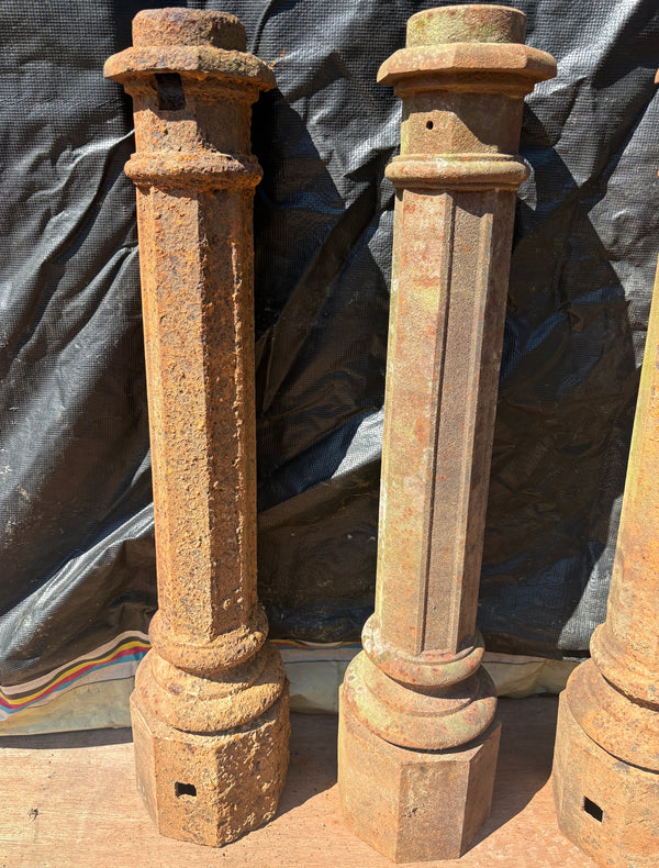Set of Cast Iron Newel Posts GA21550
