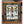 Load image into Gallery viewer, Stained Glass Window w/ Flame Torch &amp; Ribbon Design 31" T x 26" W GA1159

