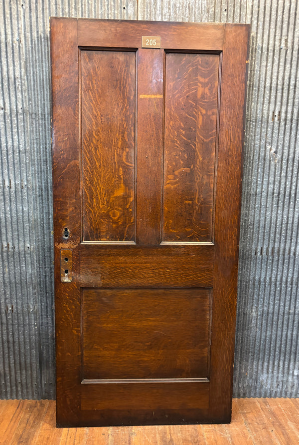 3-Panel Wooden Door GA21470