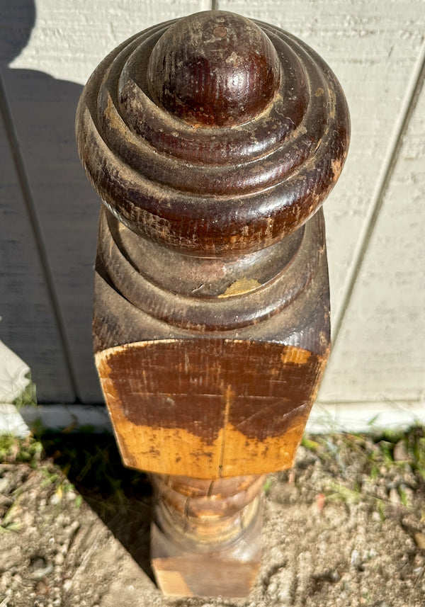 Oak Acorn Top Newel Post GA20452