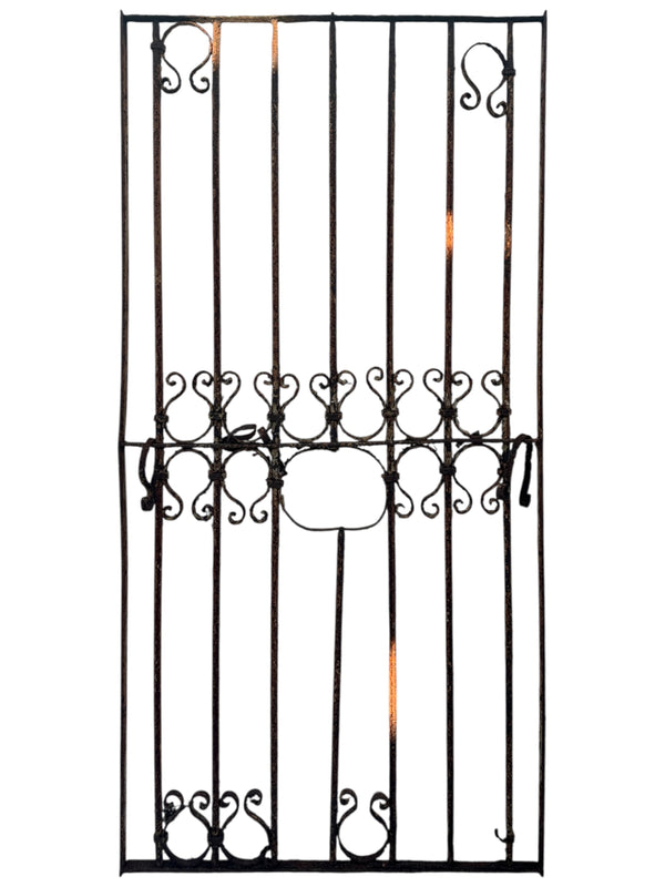 Antique Wrought Iron 68" Tall Gate GA20642