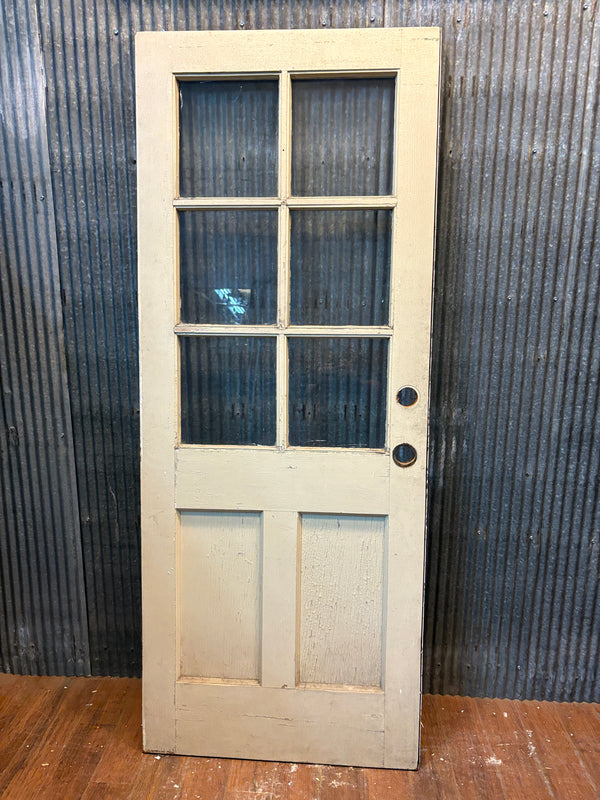 2-Panel 6-Lite Richmond Kitchen Side Door GS6095