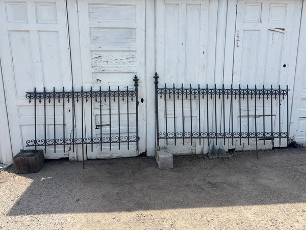 3-Piece Decorative Wrought Iron Fence Panel GA21205