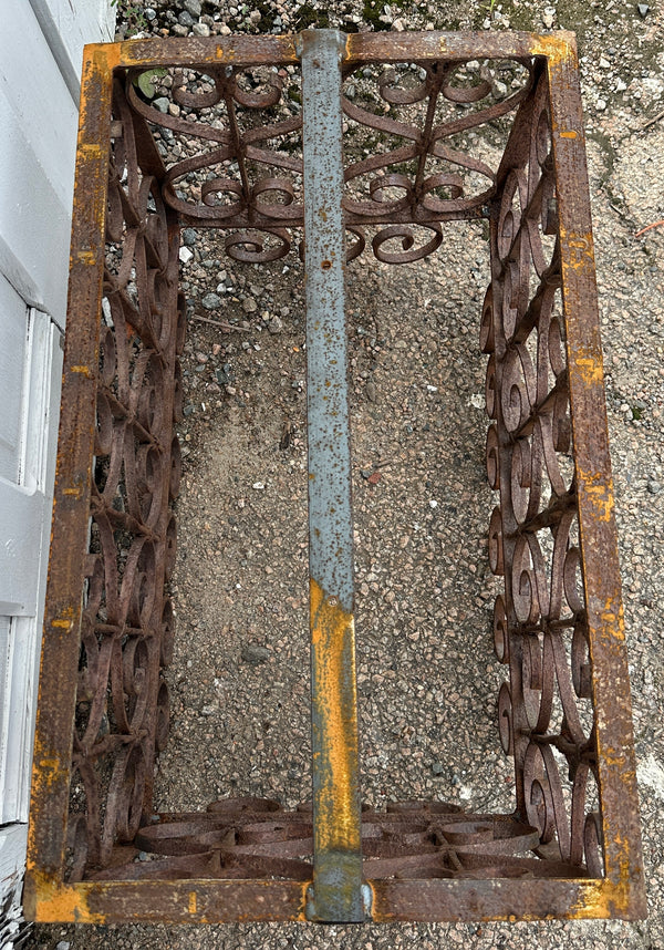 Repurposed Antique Iron Chandelier Shade GA20342