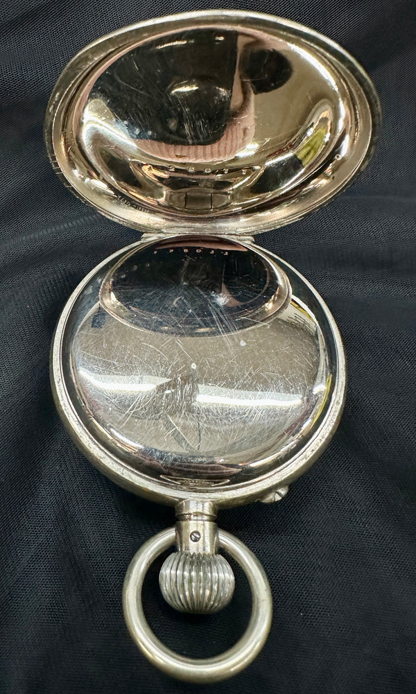 20th Century Sterling Silver 8 Days Mappin & Webb Travel Watch GA20545