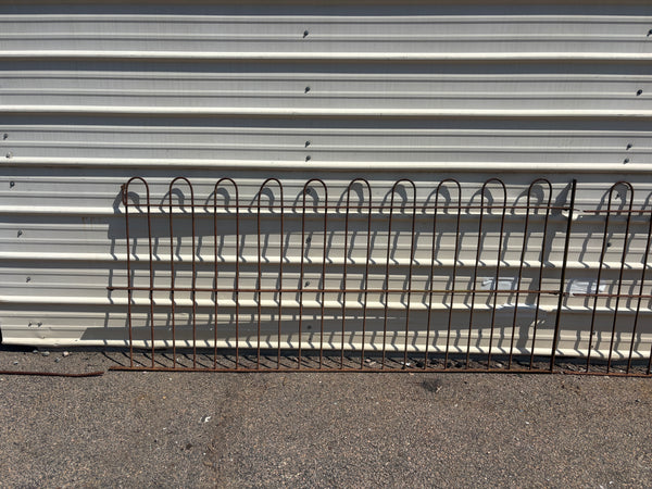33 Feet of Wrought Iron Hairpin Fencing GA21240