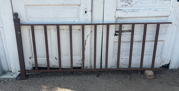 71 Feet of Wrought Iron Fence Panels GA21257