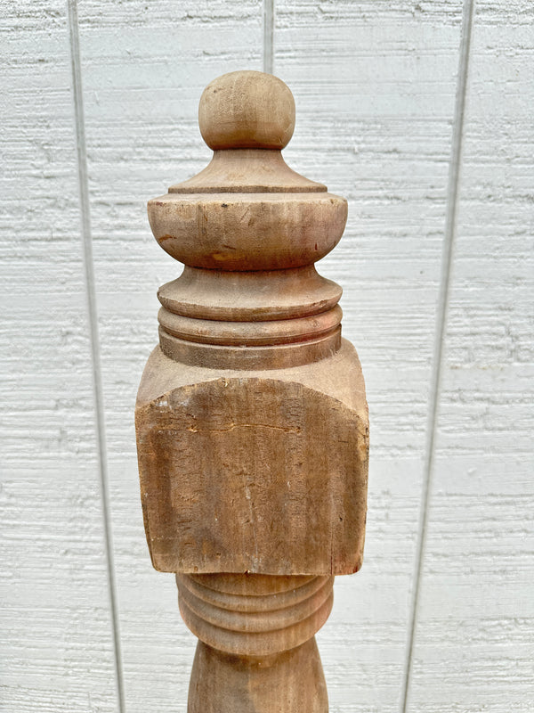 Restored Heart Pine Newel Post GA20430