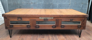 Restored Super Hatcher Chicken Incubator Coffee Table 59