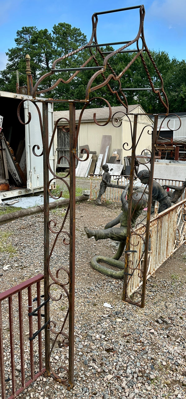 8 Ft Wrought Iron Arbor GA20279