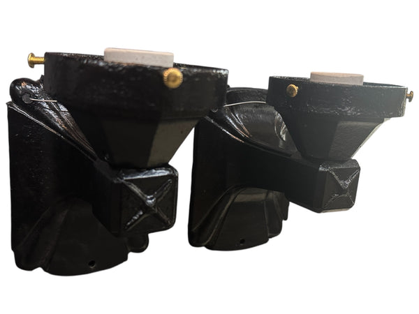 Restored Antique Cast Iron Wall Sconce Pair GA20688