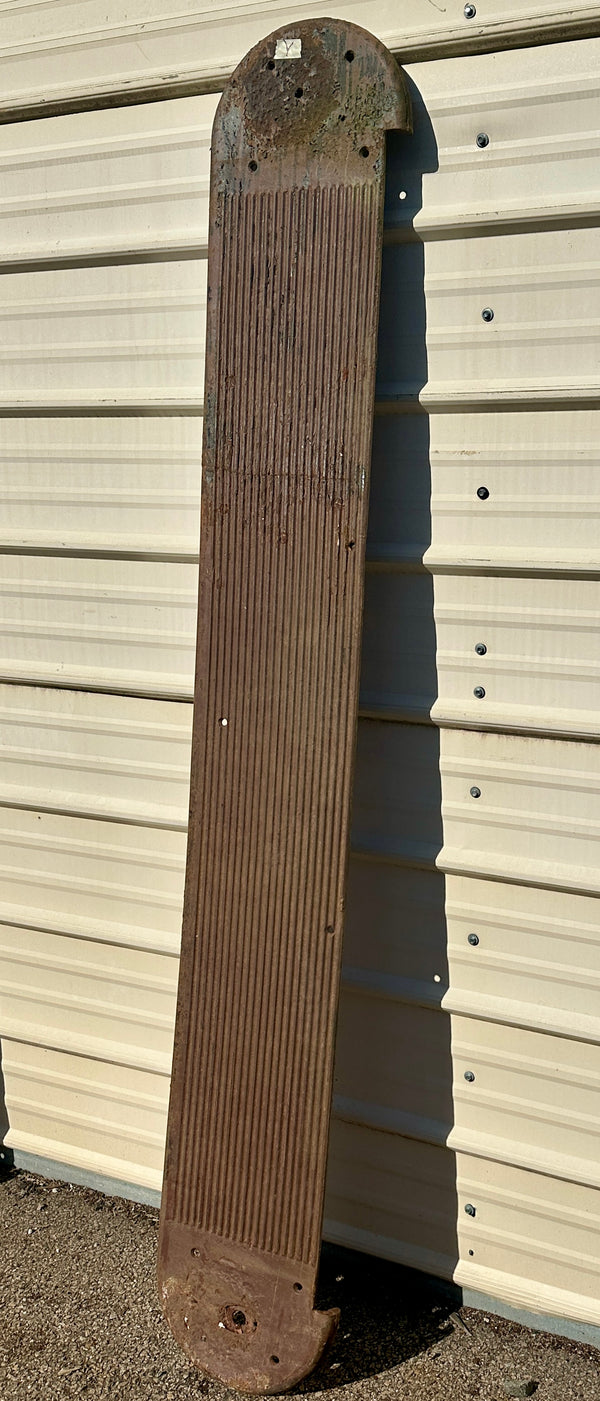 Single, Curved 6+ Ft Long Cast Iron Stair Tread GA20840