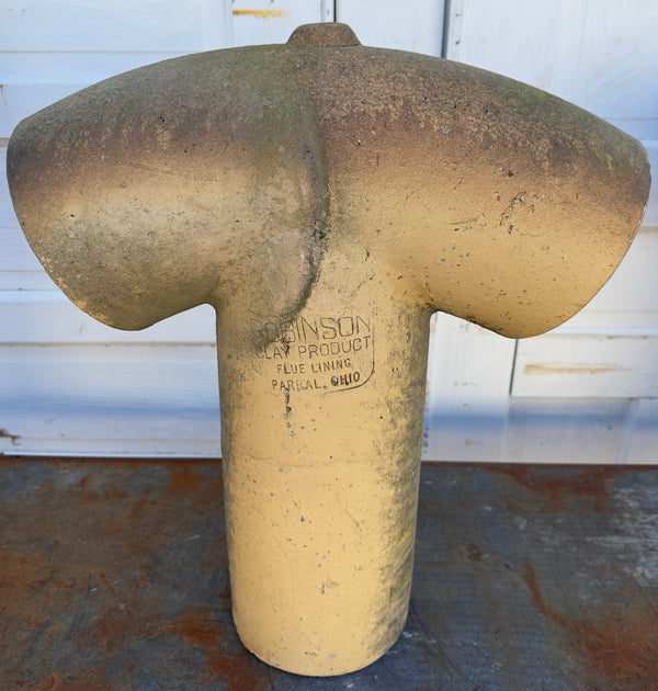 Terracotta Double Pipe Chimney Pots - 4 Available GA20476