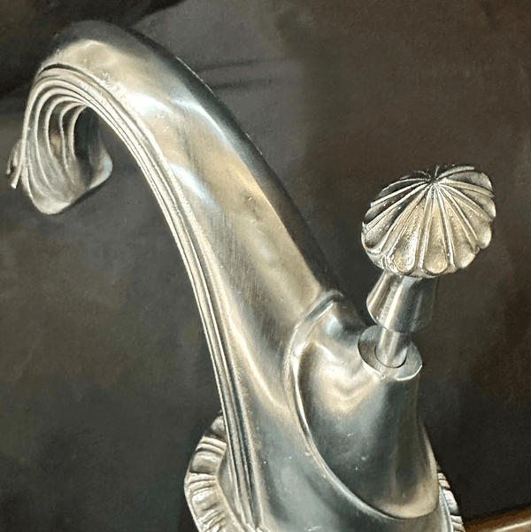 Sherle Wagner Chrome Finished Brass Bathroom Faucet Set GA20592