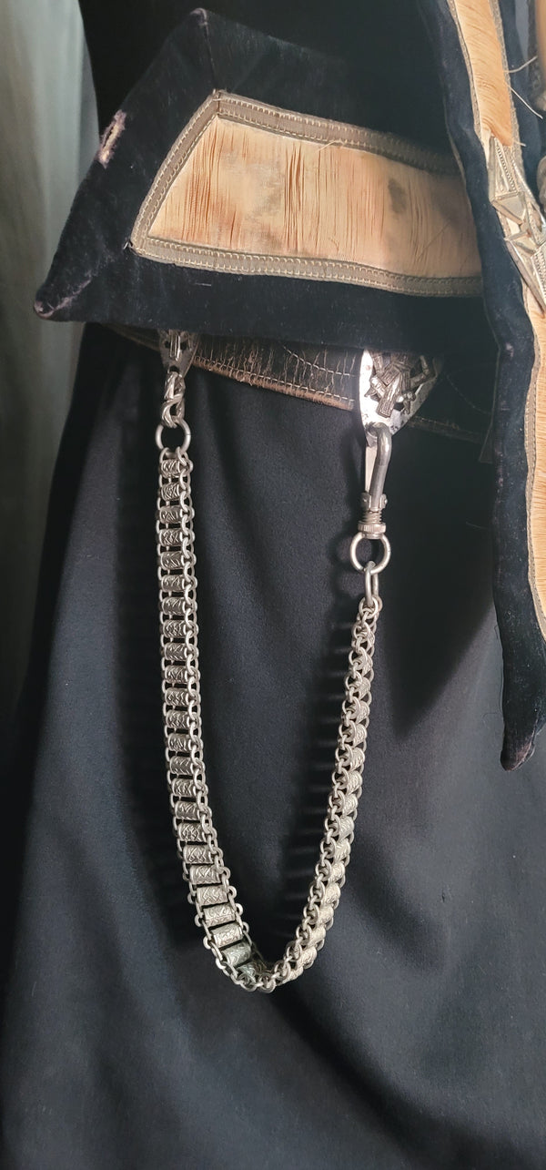 1900s Masonic Knights Templar Wool Dress Uniform w/ Sword & Scabbard GS00903