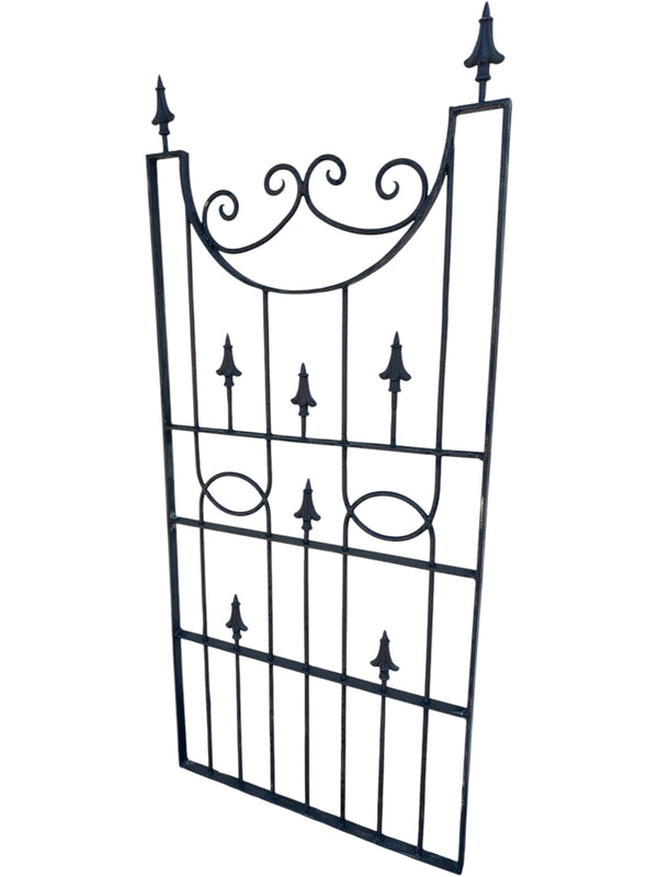 Custom Made Antique Wrought Iron Garden Gate GA20989