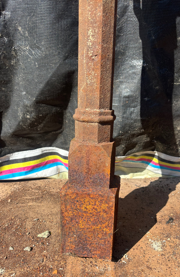 Pair of Cast Iron Newel Posts GA21617