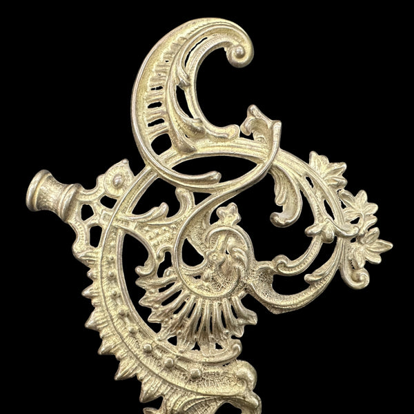 Pair of Antique Brass Chandelier Arms GA20709