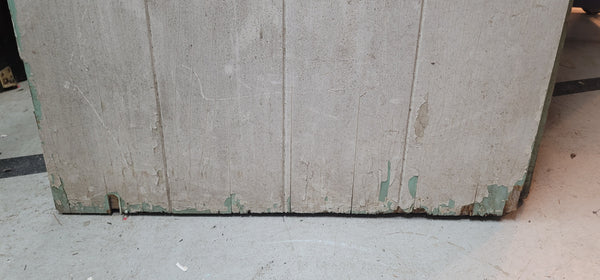 Wood Exterior Door with Top Glass Panes w/ Hardware 79" x 36" x 1 3/4" GS00849