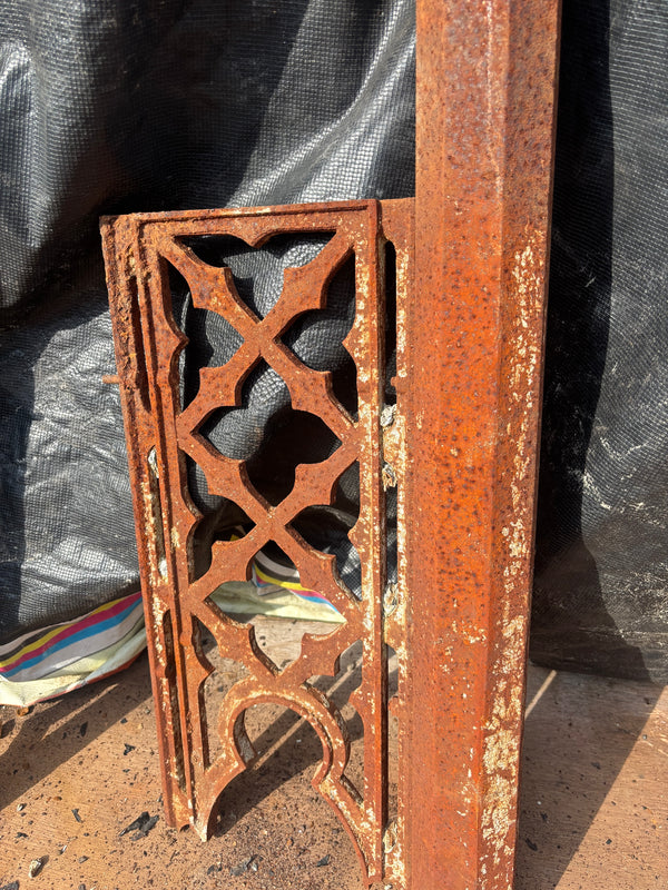 Pair of Cast Iron Newel Posts GA21614