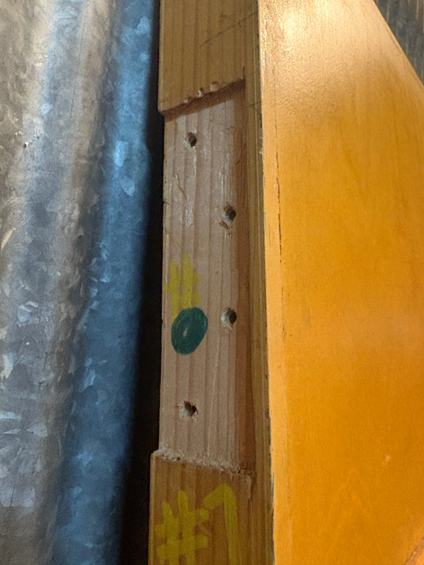 Matching Pair of Lab Doors w/ Diamond Safety Glass GS6097