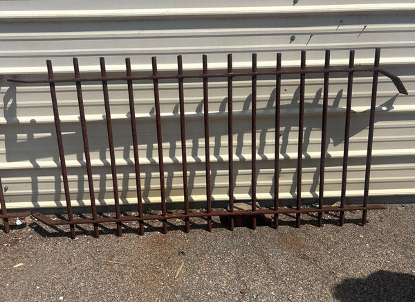 15 Feet of Wrought Iron Fence Panels GA21260