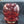Load image into Gallery viewer, Victorian Cranberry Glass Globe w/ Top Brass Crown 8 1/4&quot; x 7&quot; GS00738
