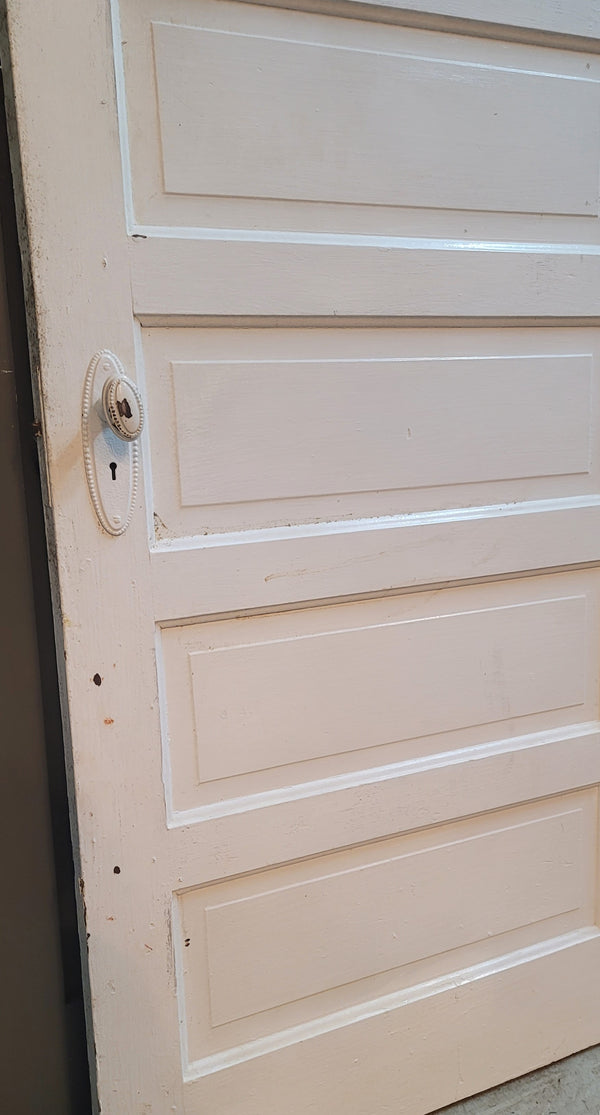 Vintage 6 Raised Panel Interior Door w/ Hardware 33 1/4" x 79 5/8 GS00821