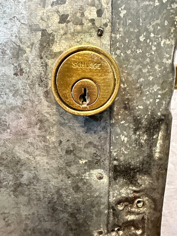 Single Sheet Galvanized Steel-Clad Door GA20568