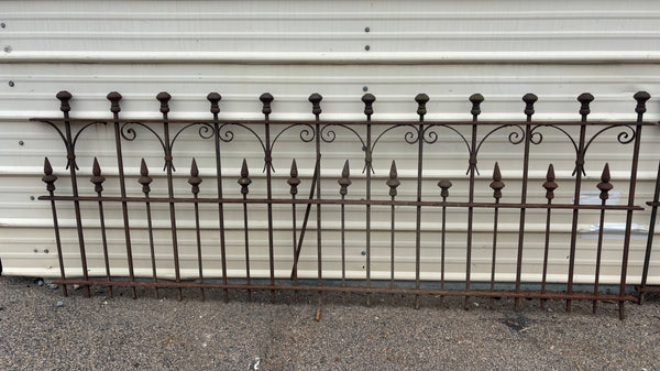 Double Finial Fence Panels GA21215