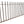 Load image into Gallery viewer, 7 Ft of Antique Wrought Iron Picket Fencing GA21005
