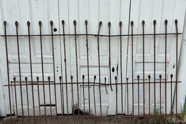 78 Feet of Iron Fencing GA21357