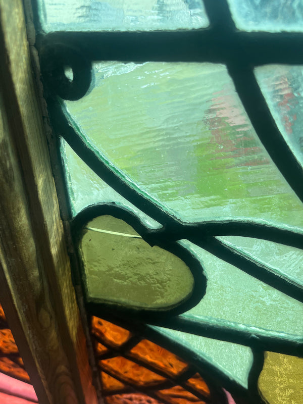 Stained Glass Window 32 x 63 GA1339